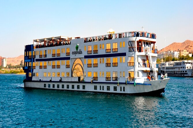 4-Day Nile Cruise sails Aswan to Luxor&Abu Simbel.Hot air Balloon - Day one: Aswan, the High Dam, and Philae