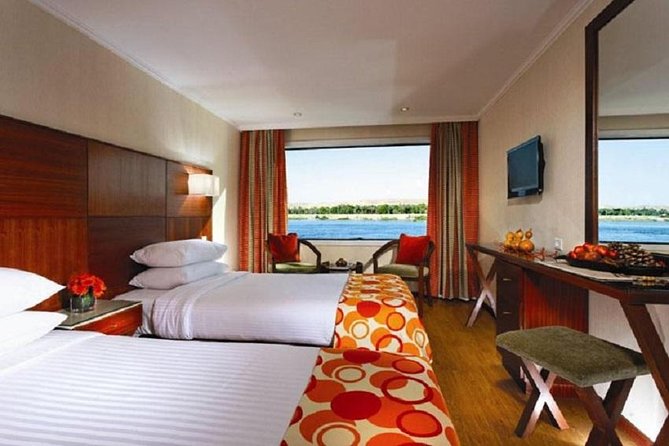 5-Day 4-Night Nile Cruise from Luxor to Aswan include Balloon - The boat, cabins, meals, and onboard routine