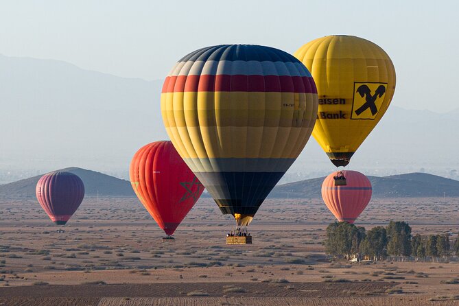 Agadir Hot Air Balloon and Moroccan Breakfast - Landing, breakfast, and the flight certificate