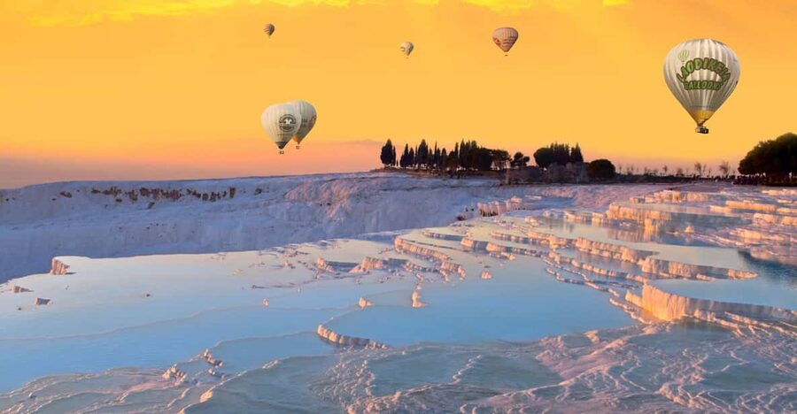 Alanya, Side, Antalya: Sunrise Balloon Tour in Pamukkale - Landing, Lunch, and Two Hours at Pamukkale