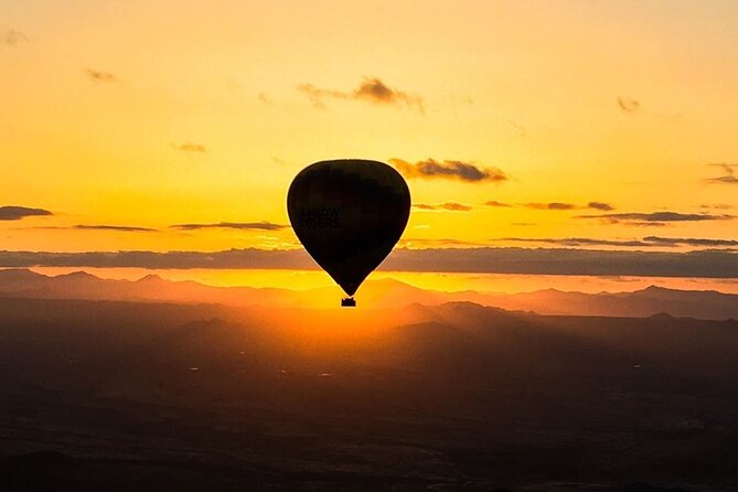 Albuquerque Hot Air Balloon Rides at Sunrise - The Sandia Mountains, Rio Grande, and desert views