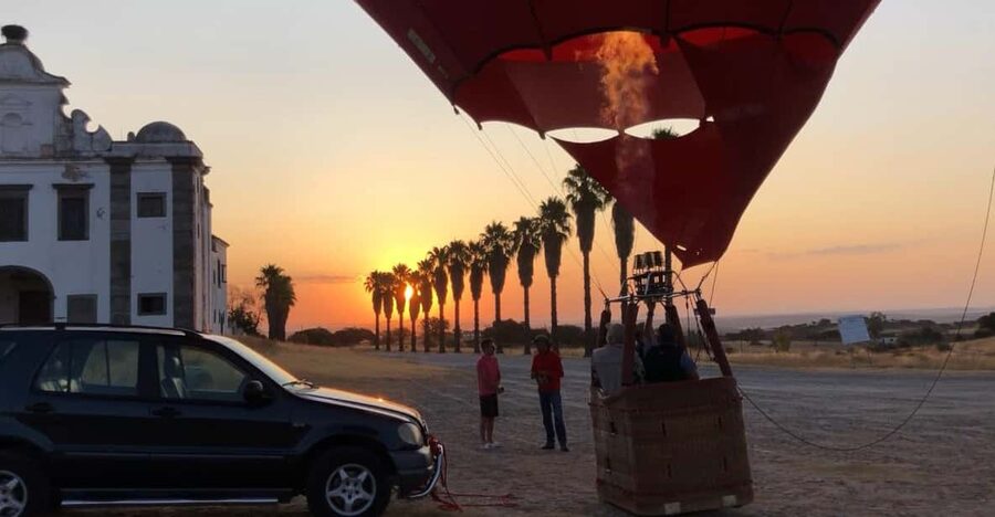 Alentejo: Private Hot Air Balloon Sunrise Flight - The basket, briefing, and first lift