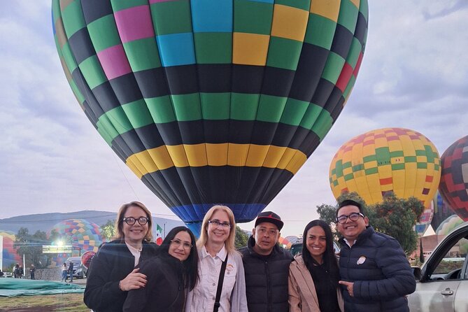 All-inclusive hot air balloon flight over Teotihuacan - Seeing Teotihuacan on your own terms