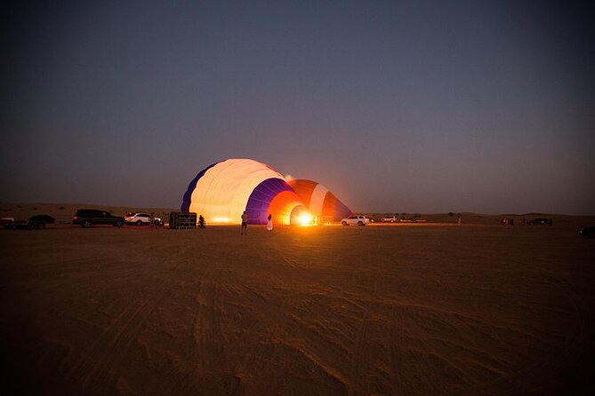 Amazing Hot Air Balloon With Beautiful Desert Sunrise View - The view from 4,000 feet