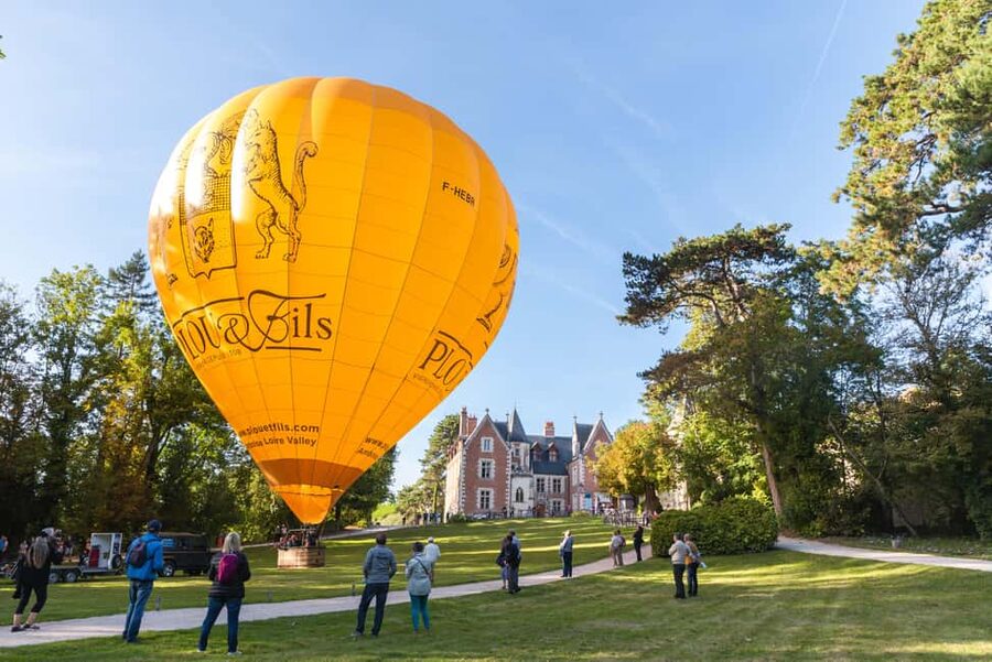 Amboise Hot-Air Balloon Sunset Ride over the Loire Valley - The Caves Plou & Fils tasting adds value