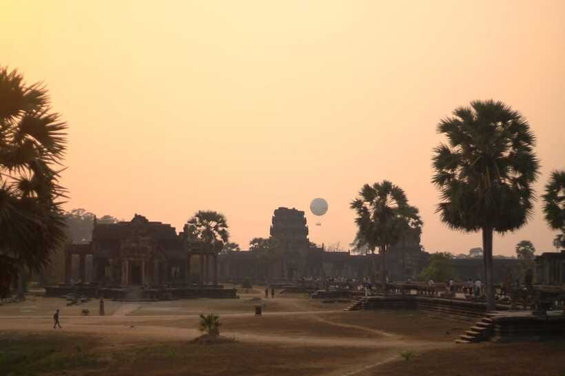 Angkor Balloon Sunrise or Sunset ride. - Weather can make or break the experience