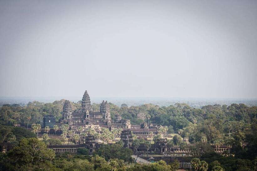 Angkor Balloon Sunrise or Sunset ride and Pick up/Drop off - Sunrise near Angkor Wat