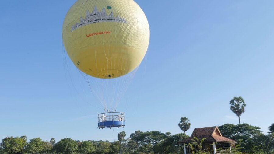 Angkor Wat: Small-Group Tour with Balloon Ride and Lunch - Bayon and its 200 stone faces