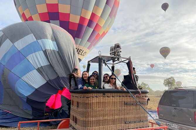 Balloon Flight at Sunrise over Teotihuacan - Sunrise above the City of the Gods