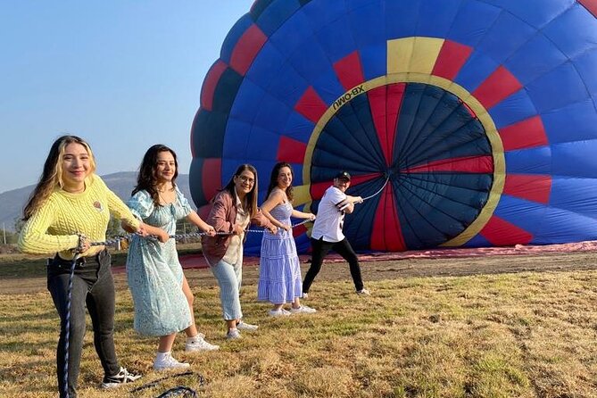 Balloon Flight + Breakfast in a cave + Pick up CDMX + Pyramids - Transportation can make or break the day