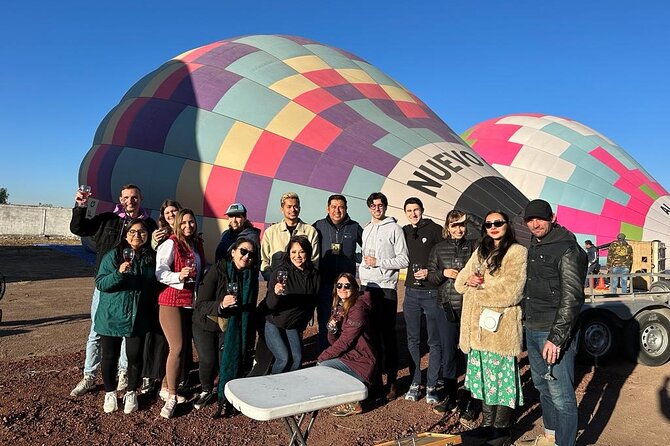Balloon flight + Breakfast in cave + Pyramids + Pick up CDMX. - Making the most of the Teotihuacan pyramids
