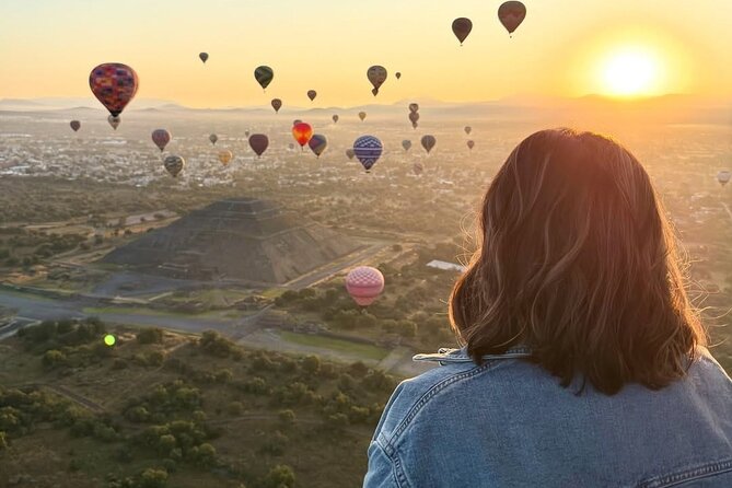 Balloon flight / Breakfast in the cave / CDMX pick-up + Pyramids - Key points at a glance