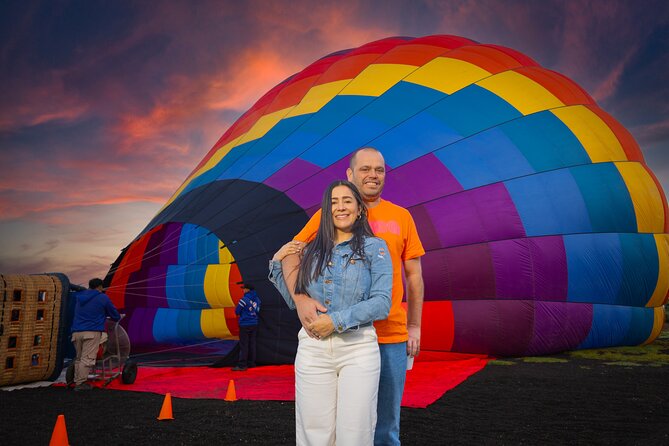 Balloon flight / Breakfast in the cave / CDMX pick-up + Pyramids - Teotihuacán in 90 to 120 minutes