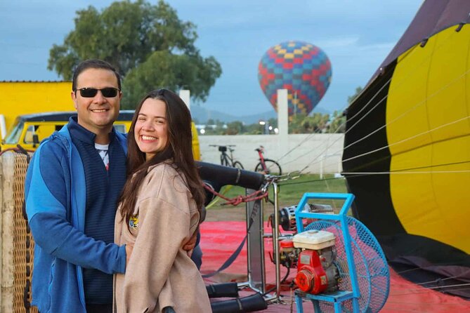 Balloon flight Teotihuacan, Breakfast in a cave Pick up in CDMX - A 6:30 am start from Mexico City