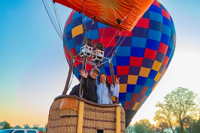 Balloon Flight with Buffet Breakfast - Watching the balloon inflate