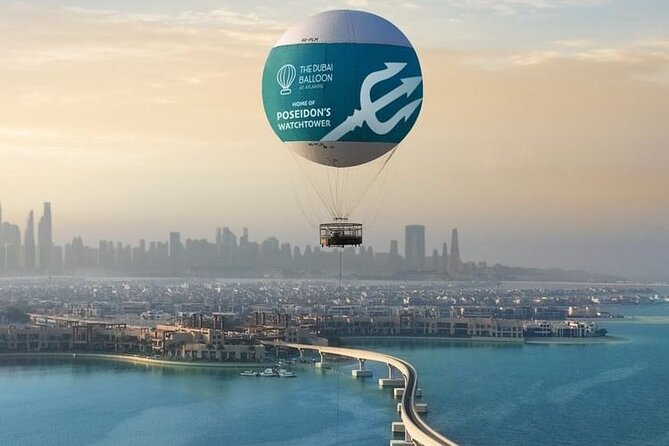 Balloon Ride at Dubai Atlantis - Rising above Atlantis The Palm