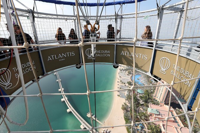 Balloon Ride at Dubai Atlantis - The views you will get at 300 meters