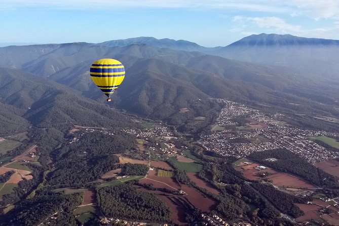 Balloon Ride over Catalonia with optional Pick-up from Barcelona - Vic and the Catalan countryside from above