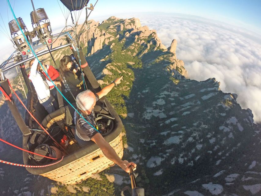 Barcelona: Montserrat Hot-Air Balloon & Monastery Experience - Key points at a glance