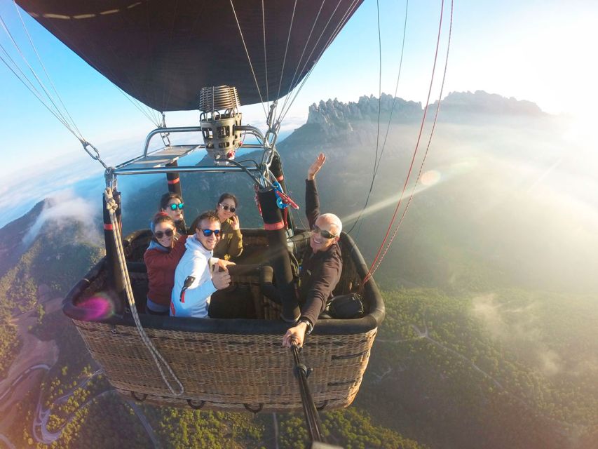 Barcelona: Montserrat Hot-Air Balloon & Monastery Experience - From Hotel Regina to the balloon launch