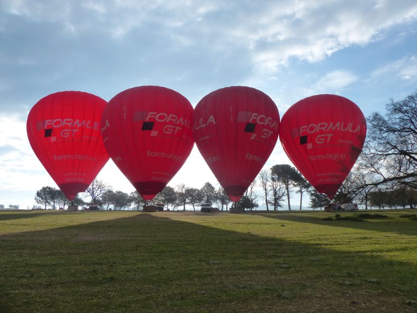Barcelona: Pre-Pyrenees Hot Air Balloon Tour & Pickup Option - Watching the balloon come to life near Vic