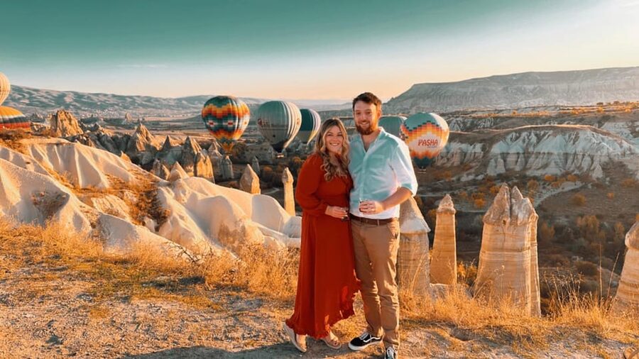 Breakfast with balloons in the valley ( private table ) - Balloon watching from the valley floor