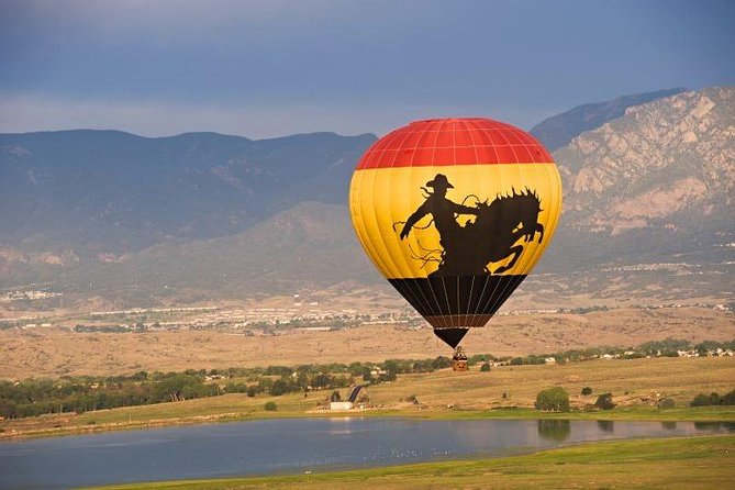 Breathtaking Colorado Springs Sunrise Hot Air Balloon Flight - Watching the balloon come to life before sunrise