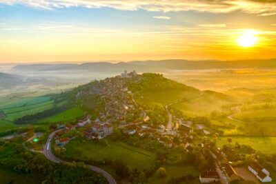 Burgundy Hot-Air Balloon Ride from Vezelay