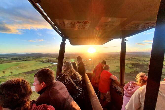 Cairns Classic Hot Air Balloon + Lemoncello - Landing, snacks, and the first toast