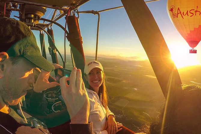 Cairns Classic Hot Air Balloon ride - The view is calm, but the day is not short