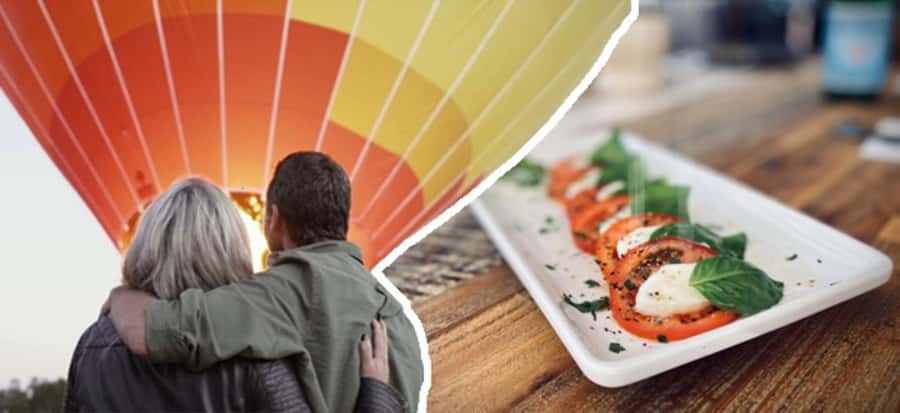 Cairns: Hot Air Balloon Flight with Meal & Drink - The Lemoncello’s meal adds real value