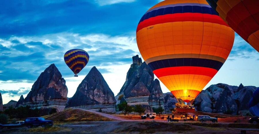 Cappadocia: 1 of 3 Valleys Hot Air Balloon Flight - Before Sunrise: Pickup and the Ride Out