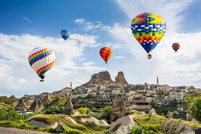 Cappadocia Balloon Flight - The fairy chimneys from a fresh angle