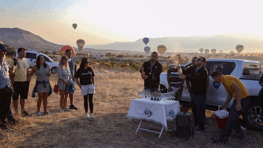 Cappadocia: Balloon Sunrise Flight Economic-Premium Options - Landing, champagne, and the certificate