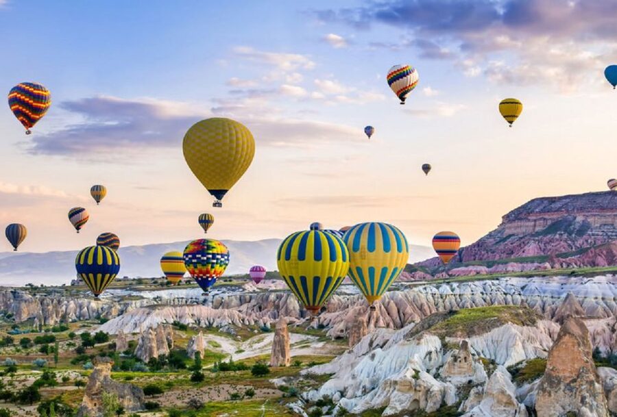 Cappadocia: Blue Tour and Sunrise Balloon Tour - Guide language and group size