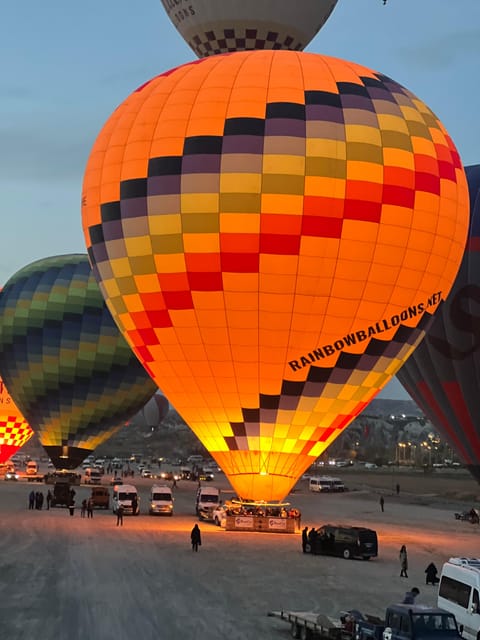Cappadocia: Göreme Sunrise Hot Air Balloon Flight - Safety briefing and a launch site chosen by wind