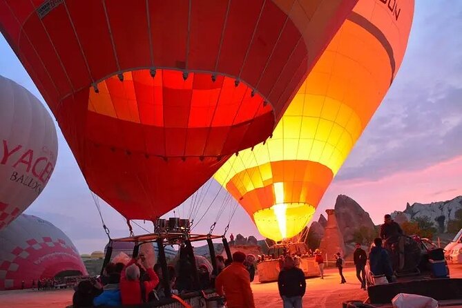 Cappadocia Hot Air Balloon 1 of 4 Valleys - What happens before takeoff