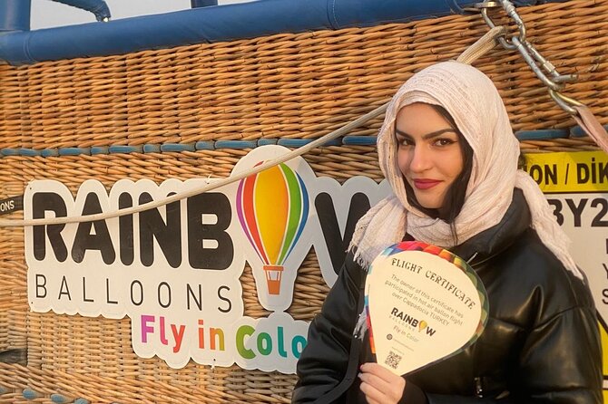 Cappadocia Hot Air Balloon Flight and Rainbow Balloons - The practical extras after landing