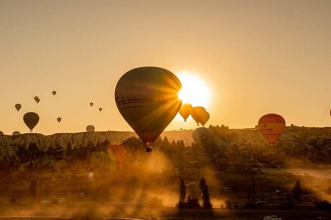 Cappadocia Hot Air Balloon Flight Over Fairy Chimneys And Goreme - Before dawn in Göreme