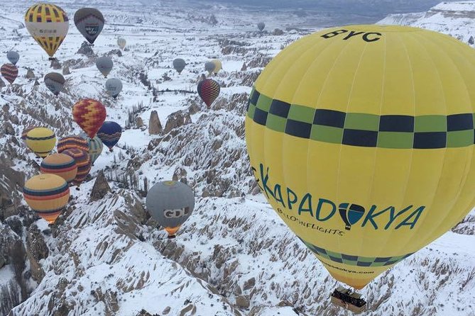 Cappadocia Hot Air Balloon Flight over Goreme - Inside the basket and above Goreme
