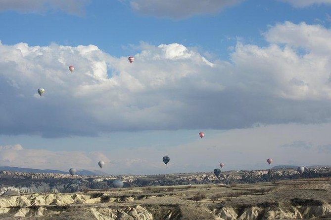 Cappadocia Hot Air Balloon Ride with Breakfast and Champagne - Love Valley from above