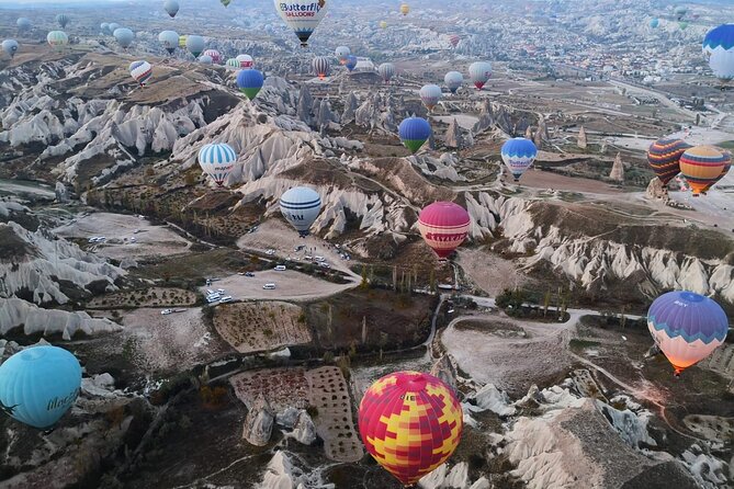 Cappadocia Hot Air Balloon Tour In Goreme - Goreme and Cavusin from above