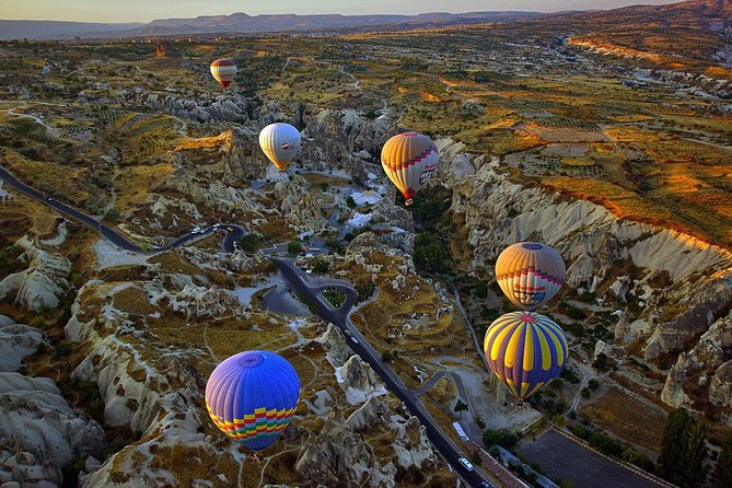 Cappadocia Hot Air Balloon Tour Over Fairychimneys - Rising above Cappadocia before breakfast