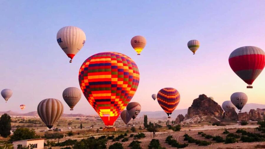 Cappadocia: Hot Air Balloon Watching Tour w/Hotel Transfer - Love Valley and the higher view after takeoff