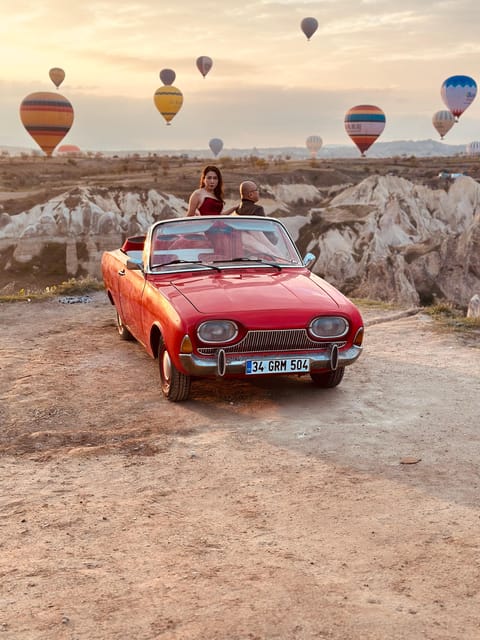 Cappadocia: Hot Air Balloon Watching Tour with Classic Car - Why watch the balloons instead of flying?