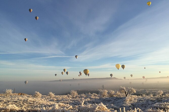 Cappadocia Hot Air Balloons or Kelebek Flight - Landing, champagne, and the ride back
