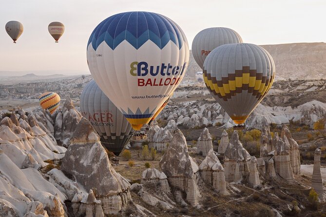 Cappadocia Hot Air Balloons or Kelebek Flight - Watching the balloons prepare for takeoff