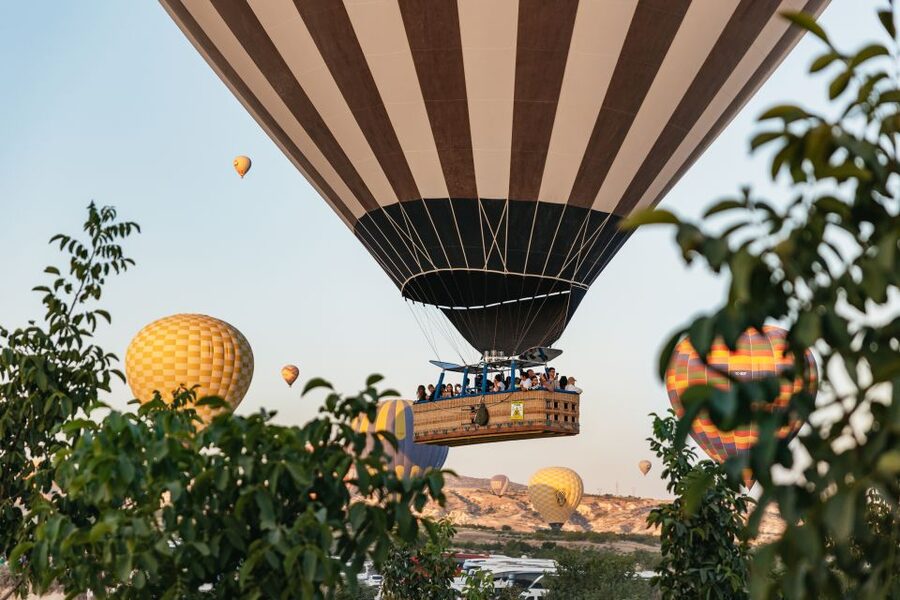 Cappadocia: Panoramic Hot Air Balloon Viewing Tour - Three panoramic valleys, one short route