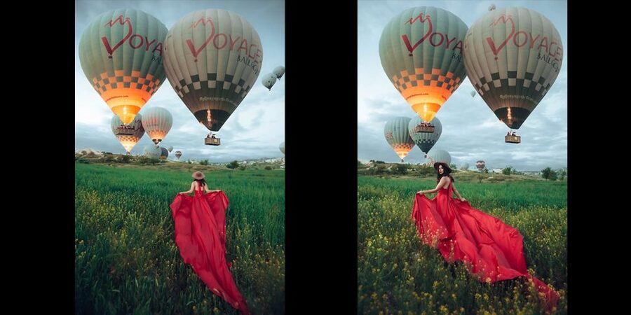 Cappadocia: PhotoShoot with Balloons. Flying Dress included. - Why Cappadocia works so well for a flying-dress shoot