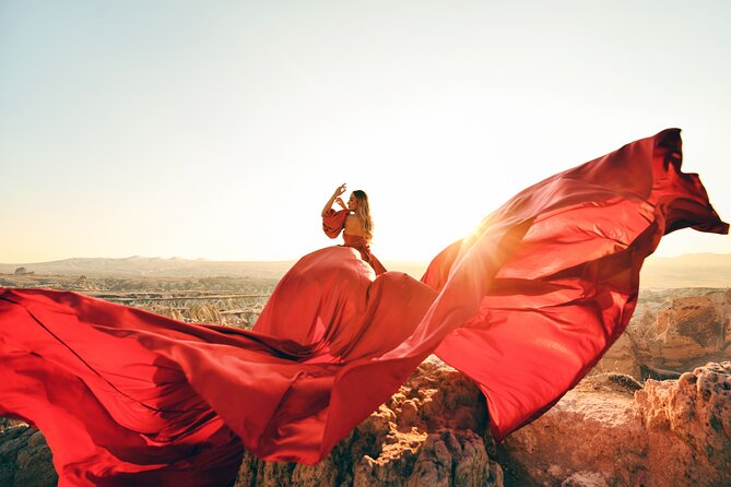Cappadocia Private Flying Dress & Hot Air Balloon Photoshoot - Key points to know before sunrise